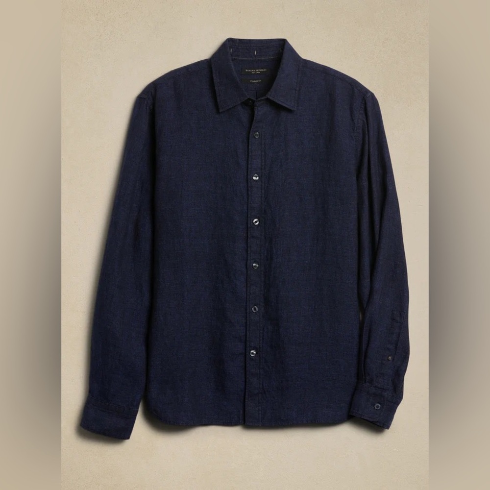 Banana Republic Blue Button Down Shirt